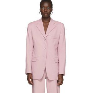 Sies Marjan Molly Wool Canvas Oversized Blazer